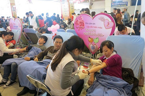 ວັນປະຊາຊົນທົ່ວປະເທດບໍລິຈາກເລືອດດ້ວຍຄວາມສະໝັກໃຈ 07/04